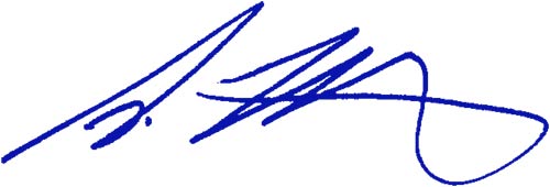 Signatur von Alexander Kotz